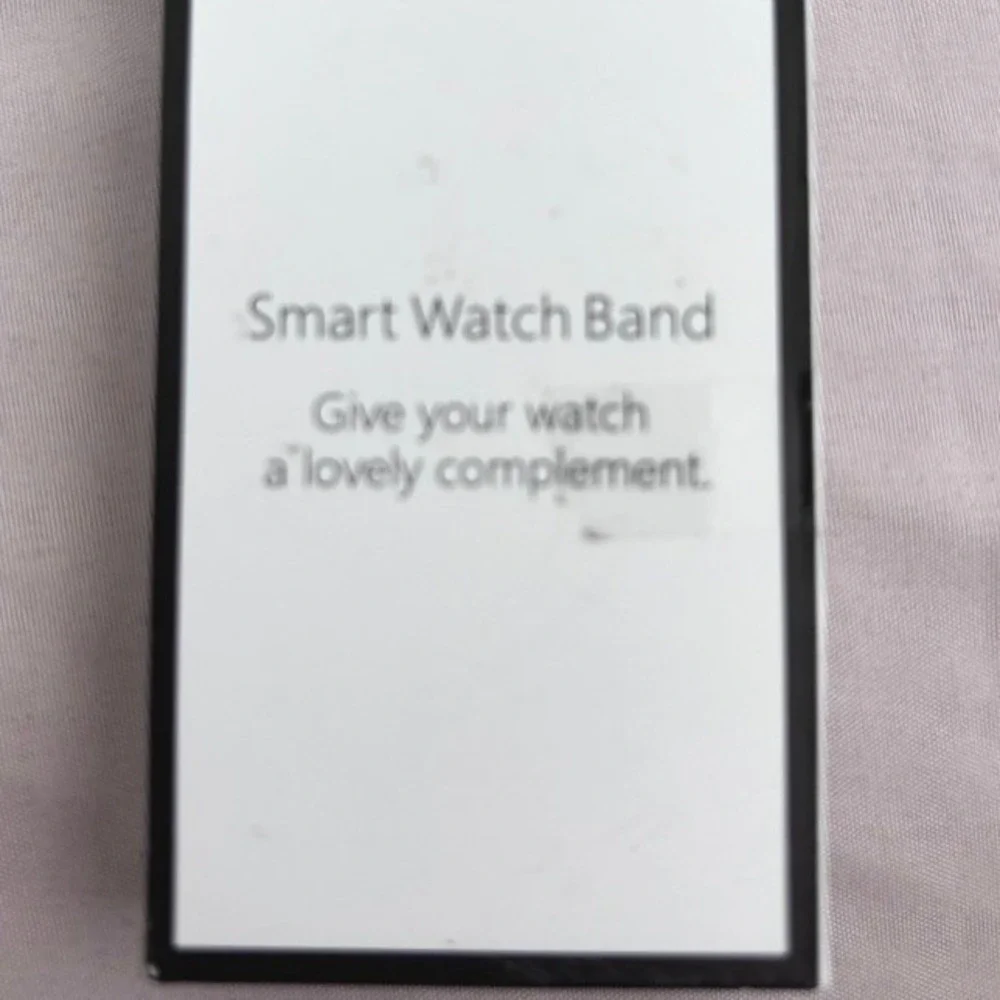 Wingle Silver Rhinestone Chain Band for Apple Watch 40mm W-VD-LINK-40-S/S-a